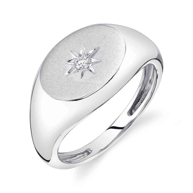 Starburt Signet Ring