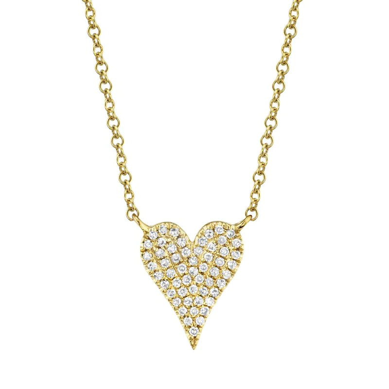 Pavé Heart Necklace