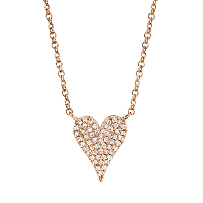 Pavé Heart Necklace