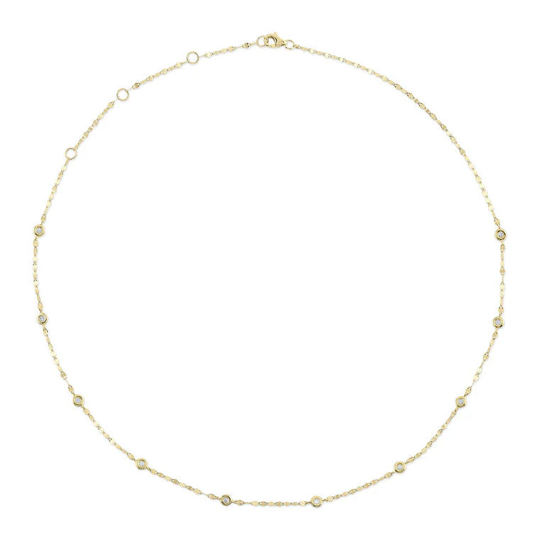 Diamond by the Yard Sparkle Chain Necklace