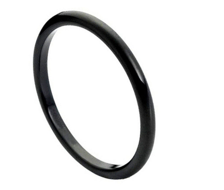 Black Tungsten Band