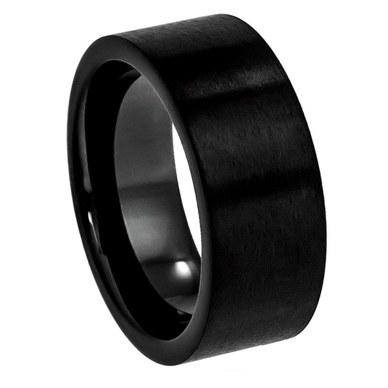 Black Tungsten Flat Brushed