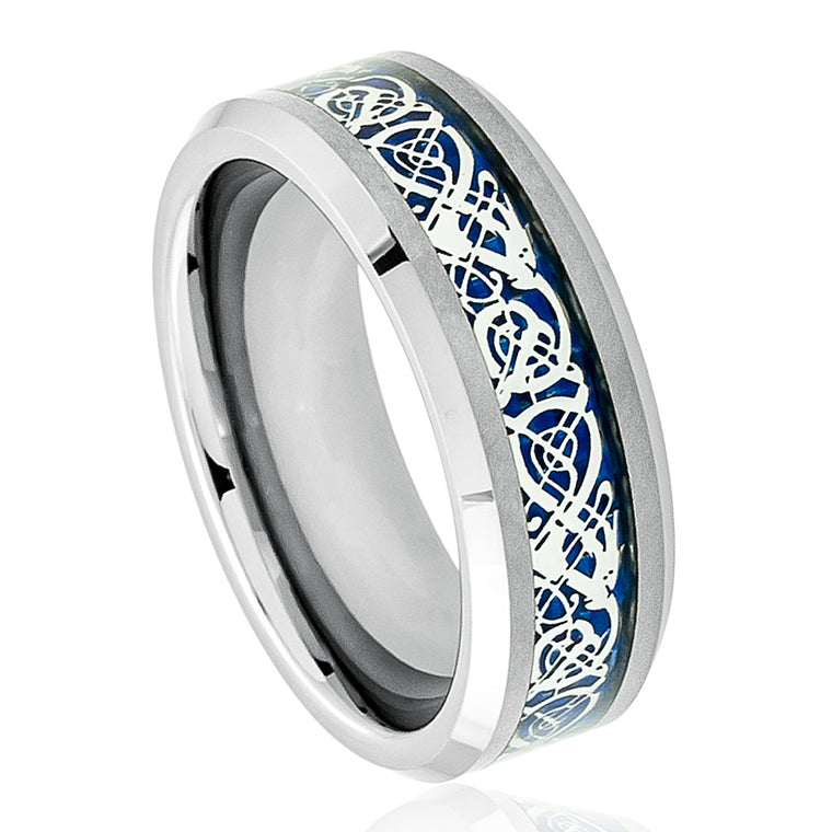 Blue Celtic Inlay