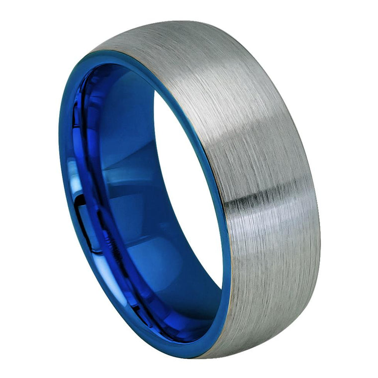 Brushed Tungsten with Blue Sleeve