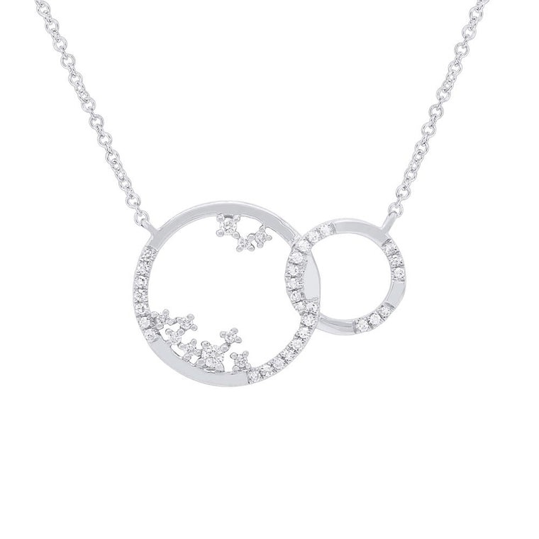 Double Circle Necklace